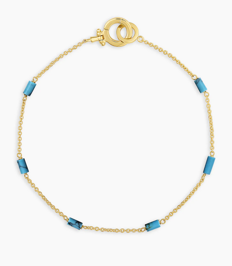 Tatum Bead Bracelet - Turquoise