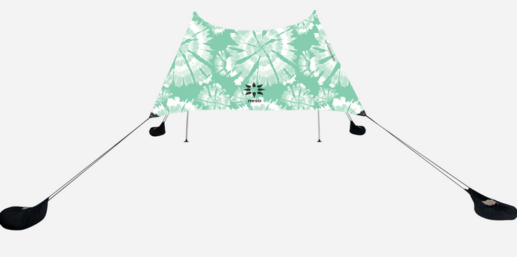 Neso Grande Prints - Mint Tie Dye