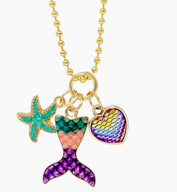 Tiny Treats gold charm necklace - assorted