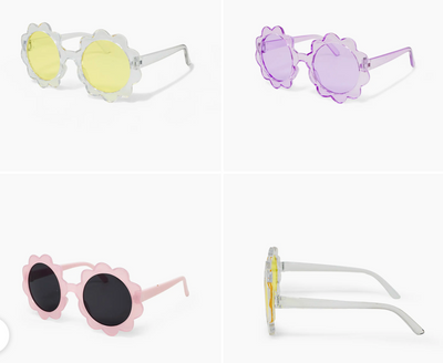 Transparent Pedal Sunglasses - assorted