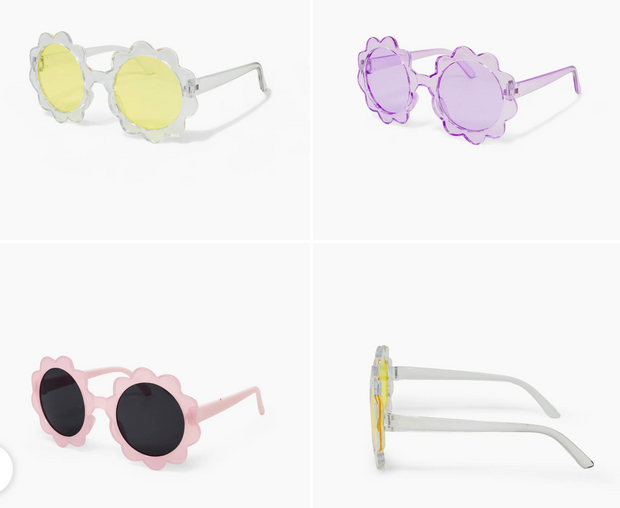 Transparent Pedal Sunglasses - assorted