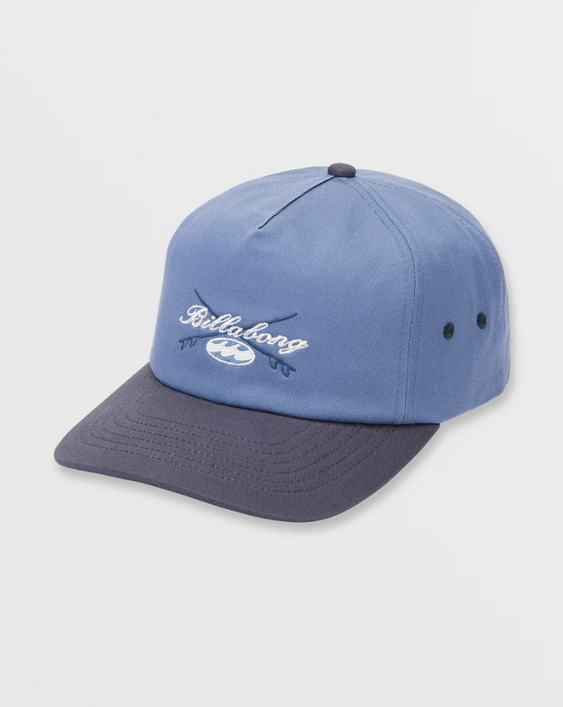 Throwback Strapback Hat - Carolina Blue