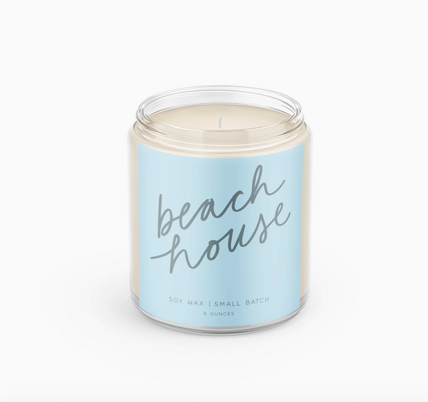 Beach House: 8 oz Soy Wax