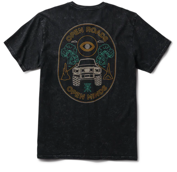 Open Roads Premium Tee - Black