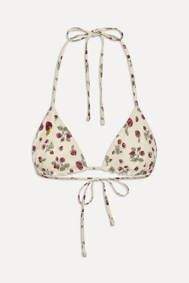 Nick Skimpy Triangle Bikini Top - Strawberry Field