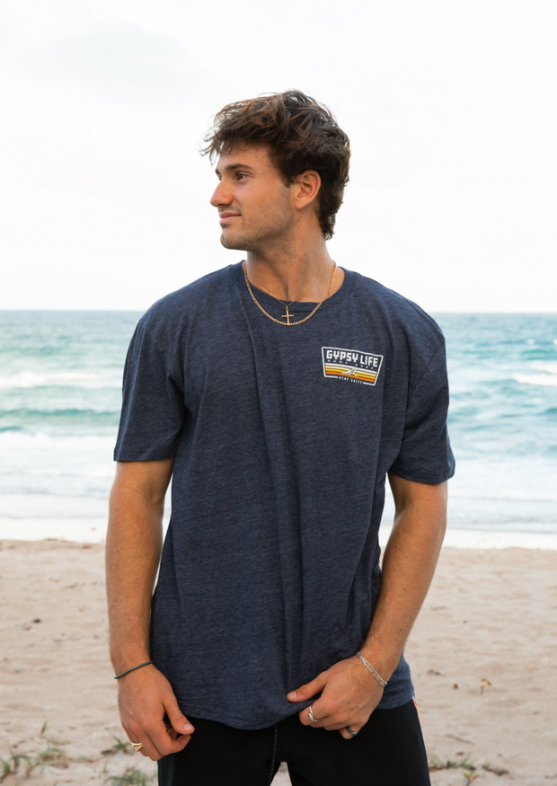 Gypsy Life Men's Tribelend Tee - Navy