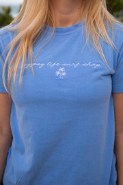 Gypsy Life Pilot Program Tee - Periwinkle
