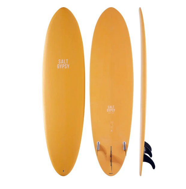 7'8 Salt Gypsy Mid Tide - Epoxy Soft (Hot Mango)