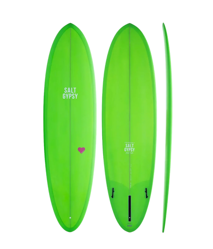 7'0 Cynthia Rowley x Salt Gypsy Mid Tide - PU Green Gecko