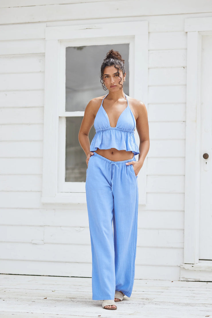 Olivia Top - Azure