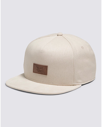 Patch Snapback Hat - Oatmeal Brown