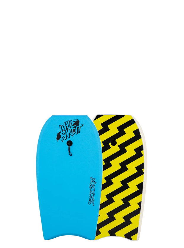 36" Shockwave Bodyboard - Blue/Lemon Bolt