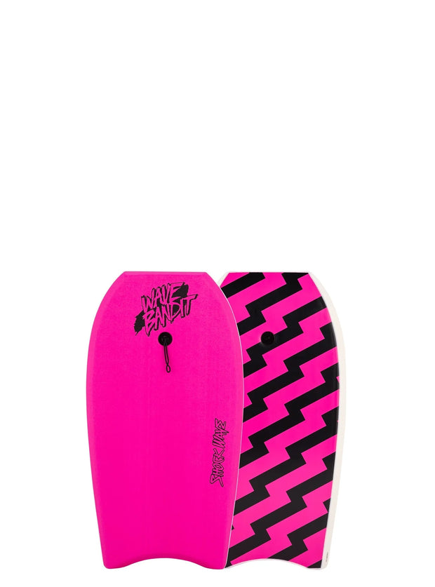 36" Shockwave Bodyboard - Pink/Pink Bolt