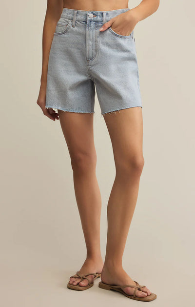 Porter Denim Short - Faded Indigo