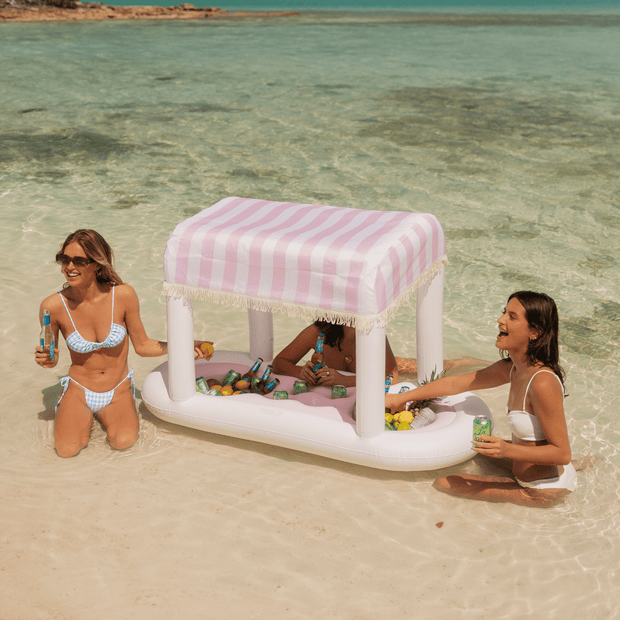 Pink Floating Cabana
