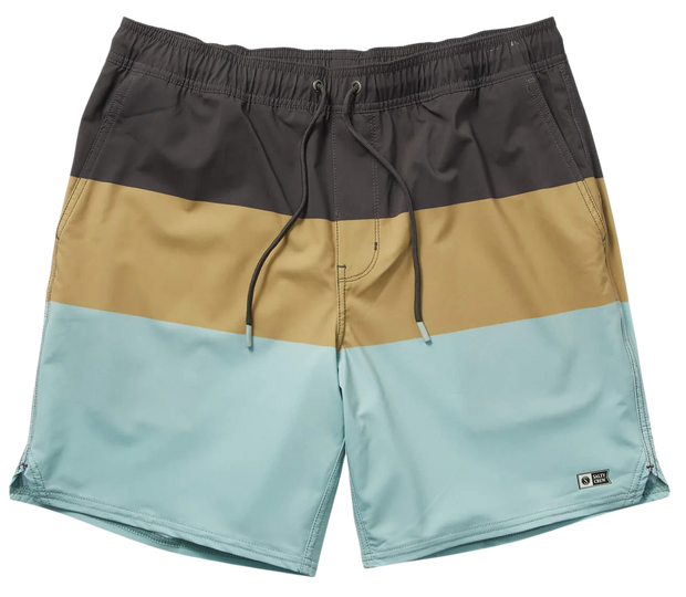 Wayfinder Mackerel Elastic Boardshort - Azul
