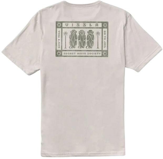 Mizaru Organic Tee - Bone