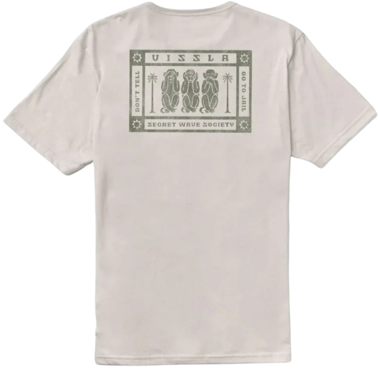 Mizaru Organic Tee - Bone