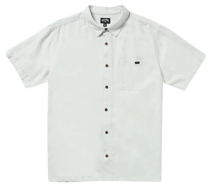 Ricardo Short Sleeve Shirt - Ash Blue