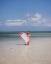 Clear Pink Mesh Lounger