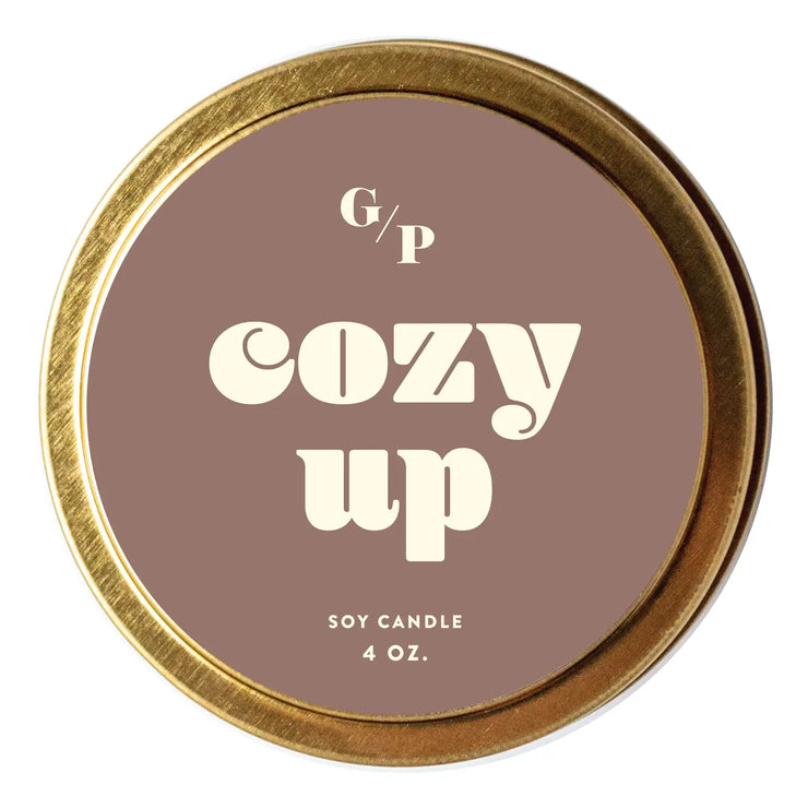 Cozy Up - Just Because 4 oz. Candle Tin
