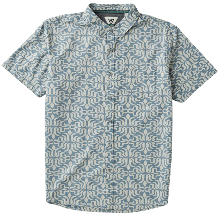 Zanzibar Eco Short Sleeve Shirt - Dark Blue