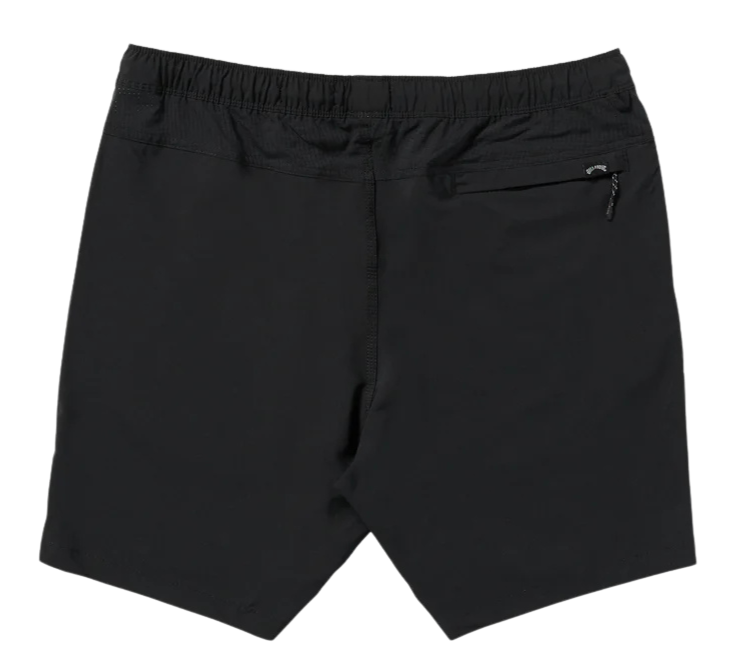Surftrek Elastic Submersible 17" Hybrid Shorts - Black
