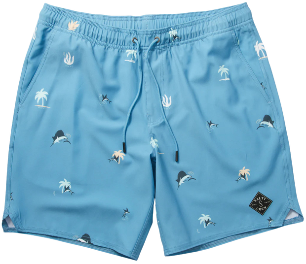 Lowtide Elastic Boardshorts- Azul