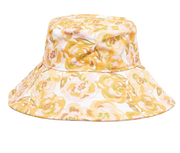 Mimosa Floral Bucket Hat - Ivory