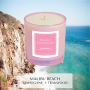 Iridescent Pink Candle - MONTAUK