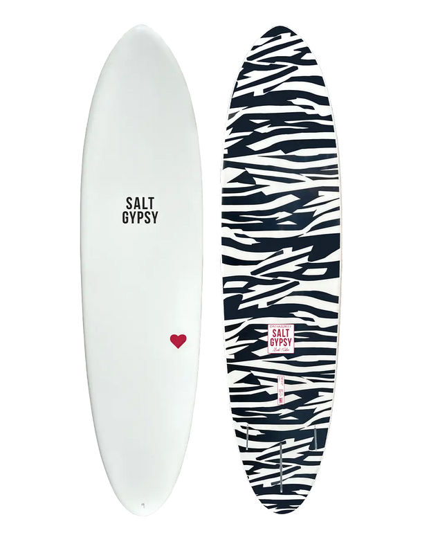 7'0 Cynthia Rowley x Salt Gypsy Mid Tide - Epoxy Soft (White)