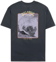 Hack Premium Wave Wash Short Sleeve Tee - Washed Black