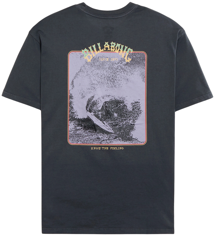 Hack Premium Wave Wash Short Sleeve Tee - Washed Black