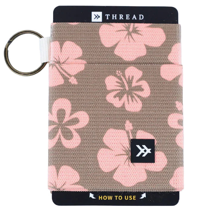 Elastic Wallet - Hawaiian Floral