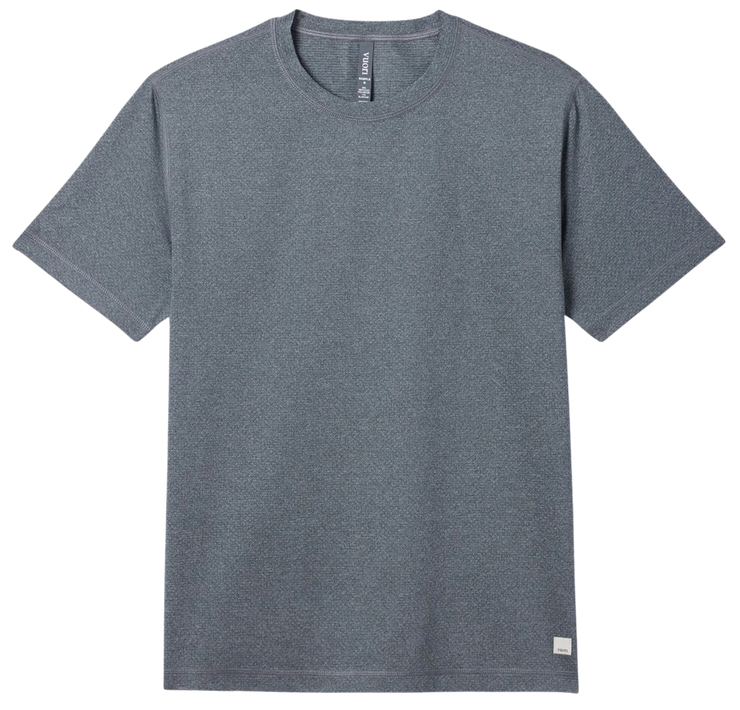 Tradewind Performance Tee- Heather Grey