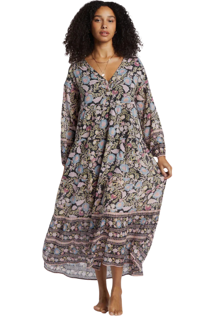 Adore You Maxi Dress - Black Sands