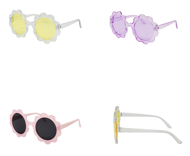 Transparent Pedal Sunglasses - assorted