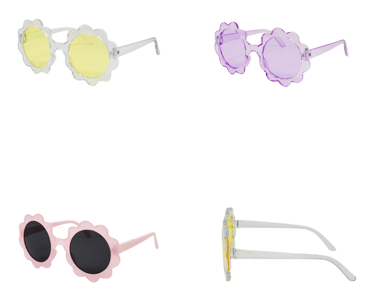 Transparent Pedal Sunglasses - assorted