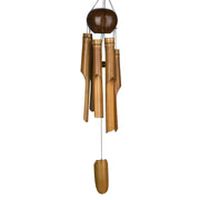 Whole Coconut Bamboo Chime - Large