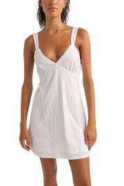 Brighton Mini Dress - White