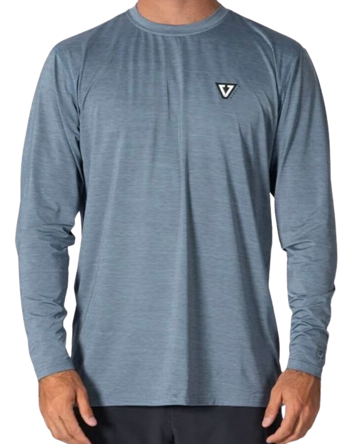 Twisted Eco (non Hooded) Long Sleeve Sun Shirt - Slate Heather