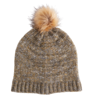 Cable Beanie - Dusty Olive