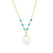 Julia Necklace: Gold