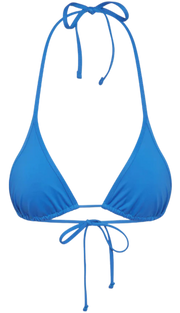 Paradise Micro Halter Bikini Top - Lake Blue