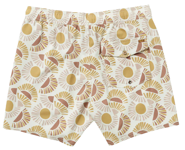 Exotica Elastic 2 16" Swim Trunk - Natural Sun