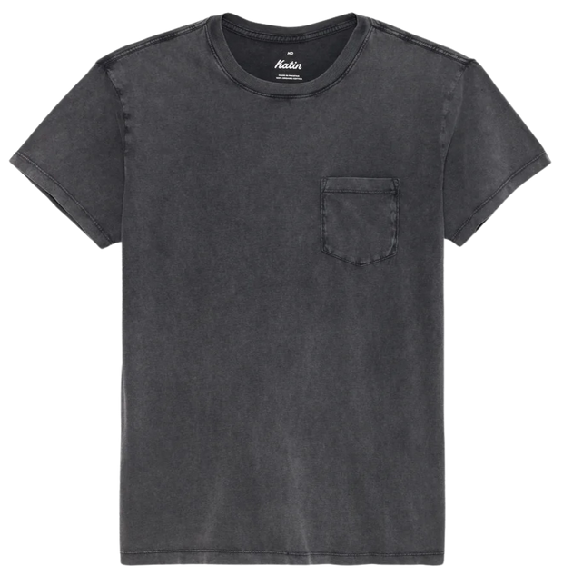 Base Tee - Black Sand Wash