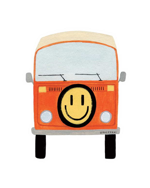 Happy Volkswagen Sticker