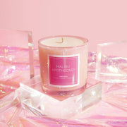 Iridescent Pink Candle - MONTAUK