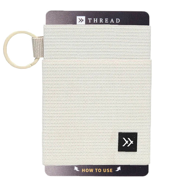 Elastic Wallet - Off White