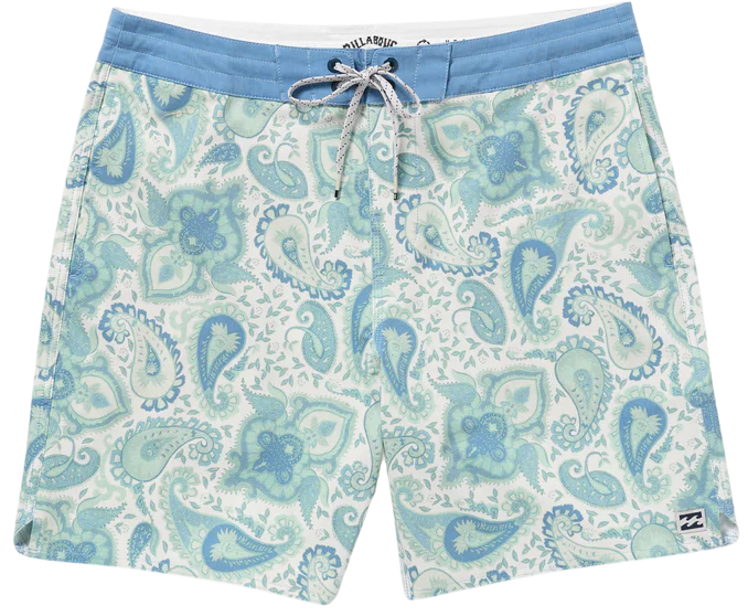 Good Times Lo Tide 18" Boardshorts - Seafoam